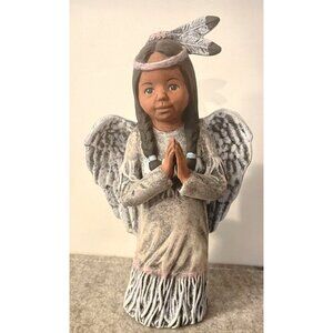 Sundance Native American Girl  9" Tall Signed  #2271